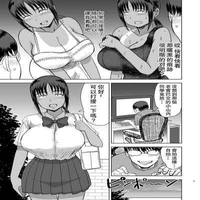 [Dokumushi Shokeitai (Kaneda Asao)] Mob-kao Bakunyuu no Dokyuusei o Ore no Iinari no Sefri ni Shiteyatta 3 [Chinese] [Digital]
