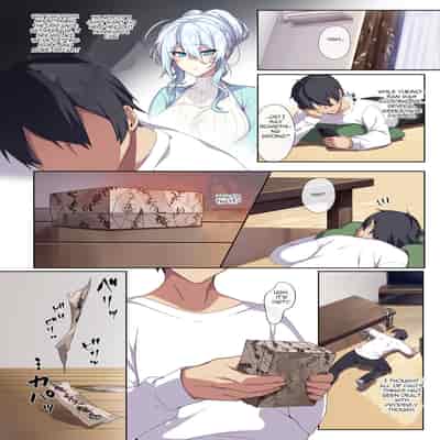 [Puu no Puupuupuu (Puuzaki Puuna)] Hitozukiai ga Nigate na Miboujin no Yukionna-san to Noroi no Yubiwa [English]