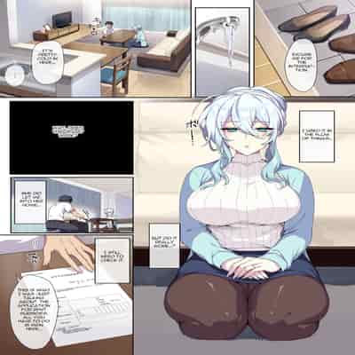 [Puu no Puupuupuu (Puuzaki Puuna)] Hitozukiai ga Nigate na Miboujin no Yukionna-san to Noroi no Yubiwa [English]