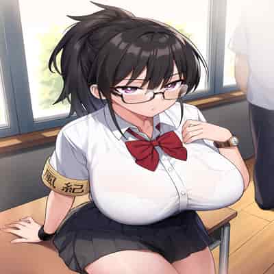 That new president of the public morals committee got really massive breasts