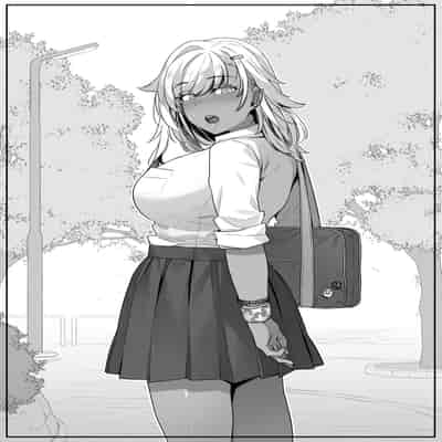 [葉っぱ屋] オタク君の事が大好きな褐色ギャルの話 (オリジナル)