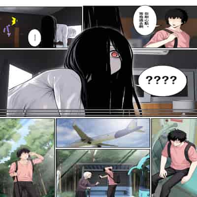 [pz-x] 關於貞子卡在電腦屏幕這件①~②
