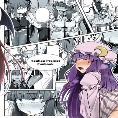 [Jikahatsudensho (flanvia)] Ana to Muttsuri Dosukebe Daitoshokan 5 (Touhou Project) [Chinese] [Digital] [小狐狸委托汉化]